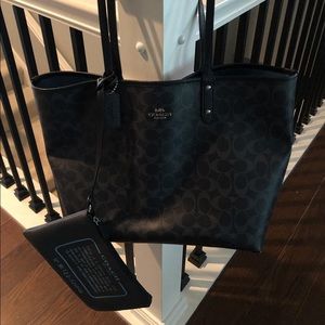 Like New Coach Reversible Tote
